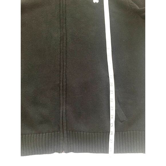 Men's Sox L.L. Bean Heavy Cotton Sweater Black - Picture 5 of 7